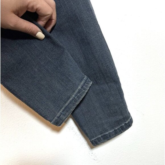 Anthropologie Pilcro High-Rise Denim Legging Women's‎ Sz 27 p Dark Wash Petite - Picture 7 of 14